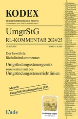 KODEX Umgr&uuml;ndungssteuergesetz-Richtlinienkommentar 2024/25 - G&uuml;nter Wellinger
