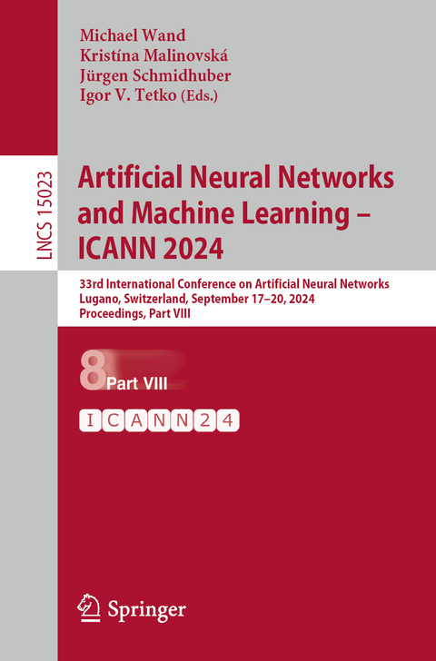Artificial Neural Networks and Machine Learning &ndash; ICANN 2024 - 