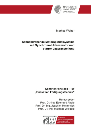 Schnelldrehende Motorspindelsysteme mit Synchronreluktanzmotor und starrer Lageranstellung