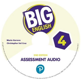 Big English AmE 2nd Edition 4 Assessment Audio CD for Pack