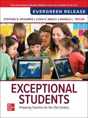 Exceptional Students: Preparing Teachers for the 21st Century: 2025 Release ISE - Ronald Taylor