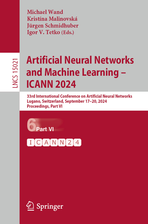 Artificial Neural Networks and Machine Learning &ndash; ICANN 2024 - 