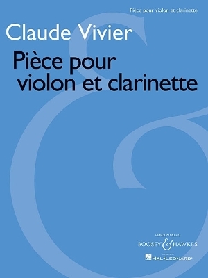 Piece Pour Violon Et Clarinette - 