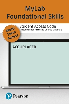 MyACCU/MyLab Foundational Skills without Pearson eText -- Standalone Access Card (6-month access)