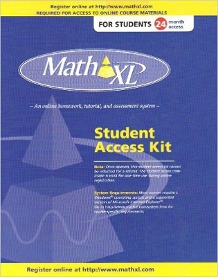 MathXL -- Standalone Access Card (24-month access) -  Pearson Education