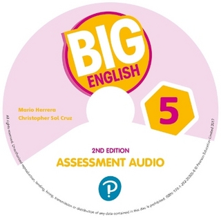 Big English AmE 2nd Edition 5 Assessment Audio CD for Pack