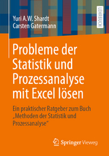 Probleme der Statistik und Prozessanalyse mit Excel lösen - Yuri A.W. Shardt, Carsten Gatermann