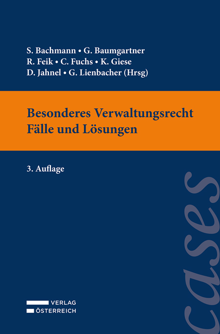 Besonderes Verwaltungsrecht - F&auml;lle und L&ouml;sungen - 