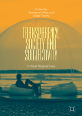 Transparency, Society and Subjectivity - 