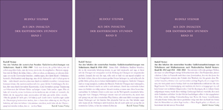 Aus den Inhalten der esoterischen Stunden, Band 1-3