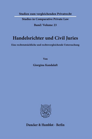 Handelsrichter und Civil Juries