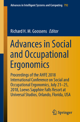 Advances in Social and Occupational Ergonomics - 