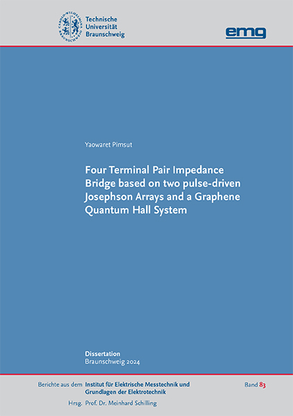 Four Terminal Pair Impedance Bridge based on two pulse-driven Josephson Arrays and a Graphene Quantum Hall System - Yaowaret Pimsut