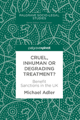 Cruel, Inhuman or Degrading Treatment? - Michael Adler
