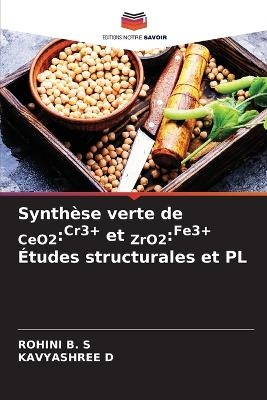Synth&egrave;se verte de CeO2 - Rohini B S, Kavyashree D