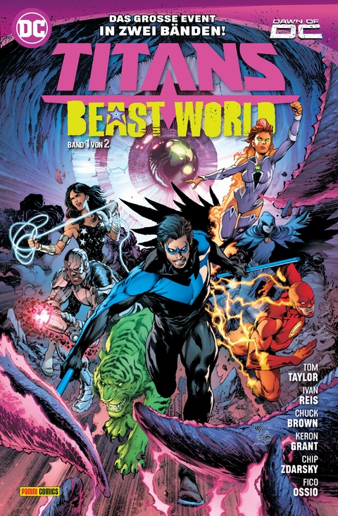 Titans - Tom Taylor, Ivan Reis, Chuck Brown, Keron Grant, Chip Zdarsky, Miguel Mendon&ccedil;a, Daniel Hillyard, Grace Ellis, Ivan Shavrin, Gretchen Felkermartin, Nicole Maines, Fico Ossio, Steve Orlando, Lucas Meyer