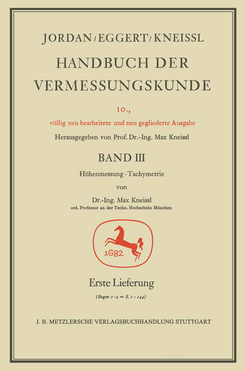 Handbuch der Vermessungskunde - 
