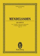 String Quartet A minor - Felix Mendelssohn Bartholdy