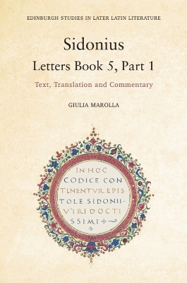 Sidonius: Letters Book 5, Part 1