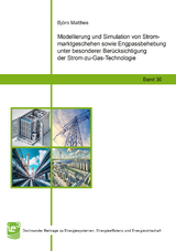 Modellierung und Simulation von Strommarktgeschehen sowie Engpassbehebung unter besonderer Ber&uuml;cksichtigung der Strom-zu-Gas-Technologie - Bj&ouml;rn Matthes