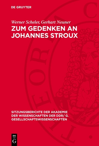 Zum Gedenken an Johannes Stroux