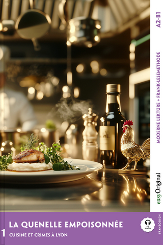 La Quenelle empoisonnée - Französische Krimi-Lektüre A2-B1 (+ Audio-Online)