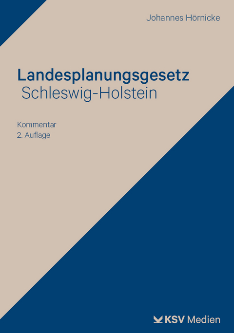 Landesplanungsgesetz Schleswig-Holstein - Johannes H&ouml;rnicke