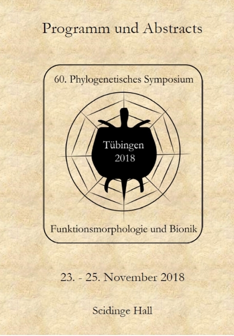 60. Phylogenetisches Symposium in T&uuml;bingen - 