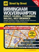 AA Street by Street Birmingham, Wolverhampton - Automobile Association; AA; AA Publishing