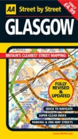 AA Street by Street Glasgow - 