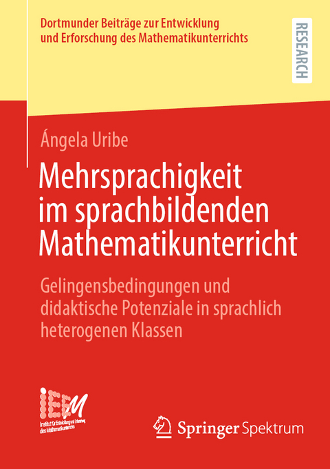 Mehrsprachigkeit im sprachbildenden Mathematikunterricht - &Aacute;ngela Uribe