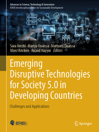 Emerging Disruptive Technologies for Society 5.0 in Developing Countries