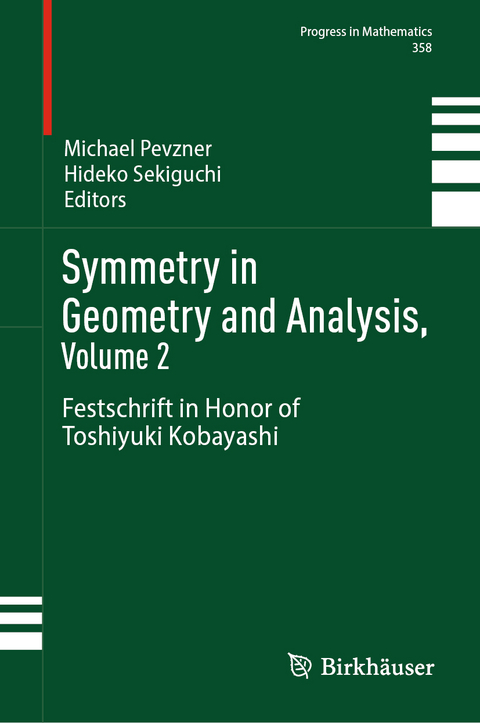 Symmetry in Geometry and Analysis, Volume 2 - 