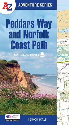 Peddars Way and Norfolk Coast Path -  A-Z Maps
