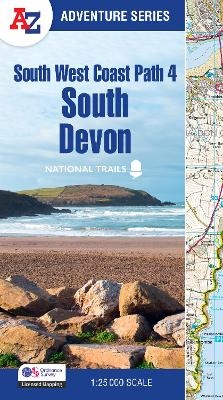South West Coast Path 4 – South Devon -  A-Z Maps