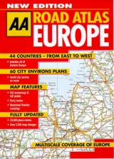 Road Atlas Europe - Automobile Association