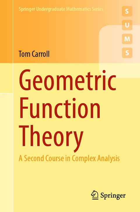 Geometric function theory - Tom Carroll