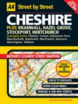 AA Street by Street Cheshire Midi - 