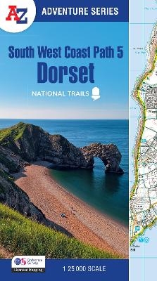 South West Coast Path 5 &ndash; Dorset -  A-Z Maps