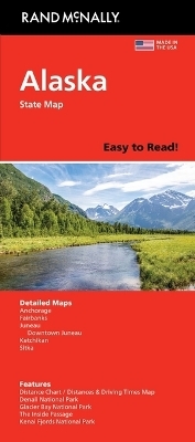 Rand McNally Easy to Read: Alaska State Map -  Rand McNally