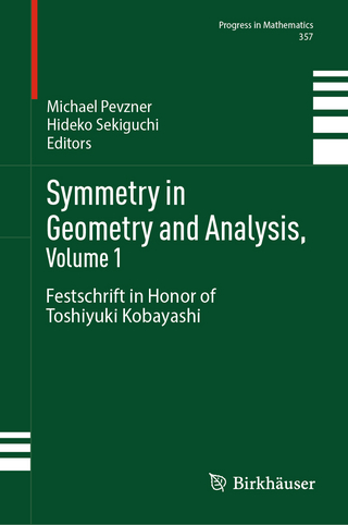 Symmetry in Geometry and Analysis, Volume 1