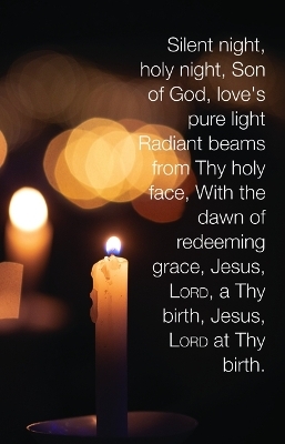 Christmas Bulletin: Silent Night (Package of 100)