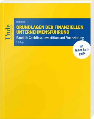 Grundlagen der finanziellen Unternehmensführung, Band III