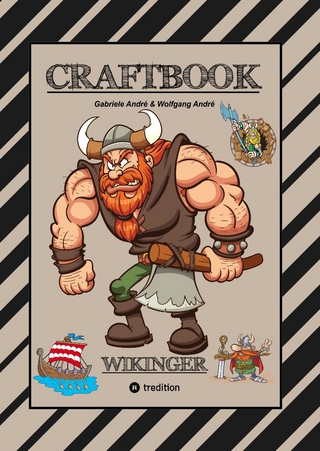 CRAFTBOOK - 150 SEITEN TOLLE WIKINGER MOTIVE - LANGSCHIFF - KNIFFLIGE RAUBZUG RÄTSEL & AUFGABEN - GESCHICHTE - MET