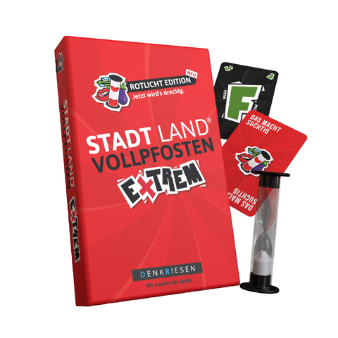 DENKRIESEN - STADT LAND VOLLPFOSTEN&reg; - Extrem - ROTLICHT EDITION - "Jetzt wird's dreckig." - J&uuml;rgen Heel