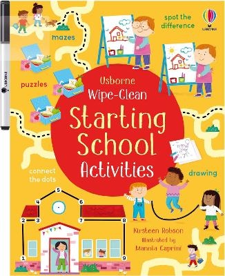 Wipe-Clean Starting School Activities - Kirsteen Robson