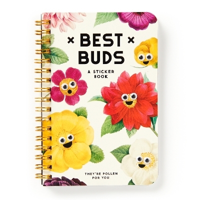 Best Buds Googly Sticker Book -  Brass Monkey