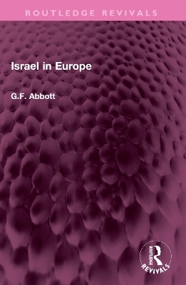 Israel in Europe - G.F. Abbott