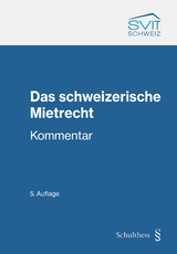 Das schweizerische Mietrecht - Svit, Schweiz