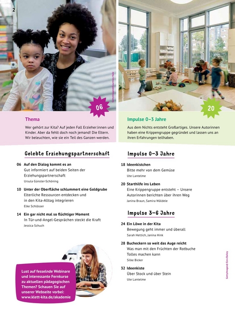 klein & gro&szlig; 9/24 Gelebte Erziehungspartnerschaft